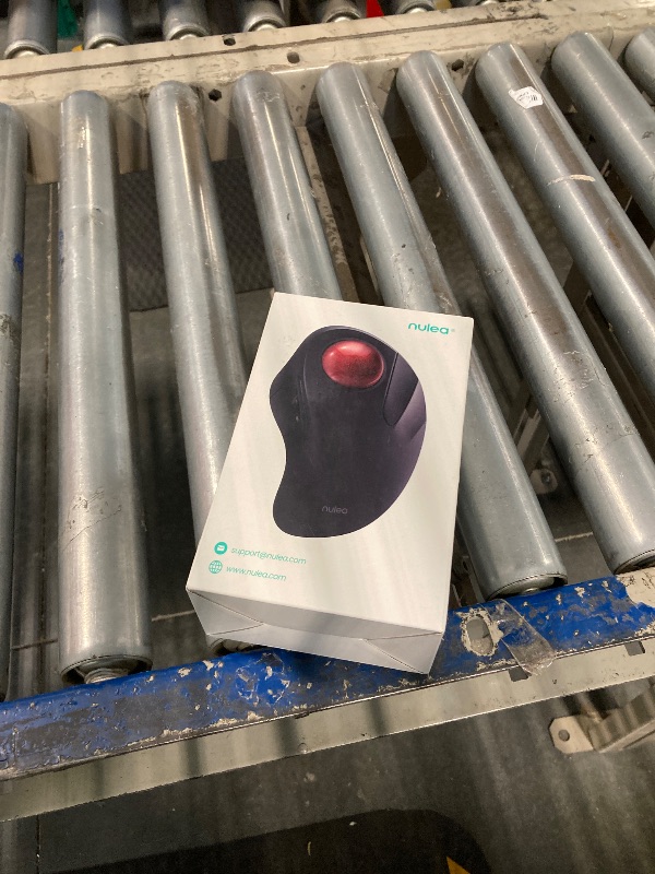 Photo 1 of Nulea Wireless Ergonomic Trackball Mouse, Rechargeable, Bluetooth Rollerball Mouse, 44mm Index Finger Trackball, 5 Adjustable DPI, Compatible with PC, Laptop, iPad, Mac, Windows, Android