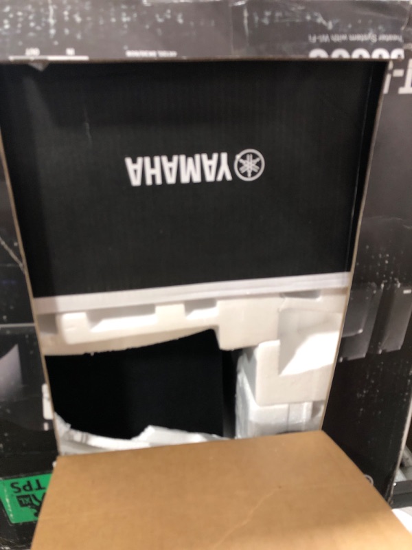 Photo 1 of ***Small scuffs/scratches*** ***Back plating is a bit bent, but still functional*** Yamaha YHT-5960U Home Theater System with 8K HDMI and MusicCast
