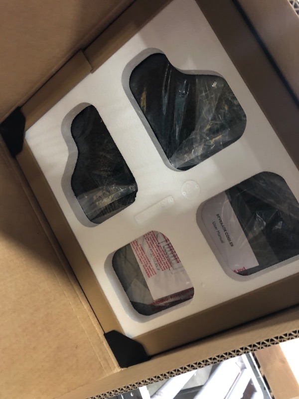 Photo 1 of Antarctic Star 2.6cu.ft Mini Fridge 100 Can Beverage Refrigerator Wine Cooler/Cabinet Small Beer Soda Glass Door Counter Top Bar Fridge Freestanding Black