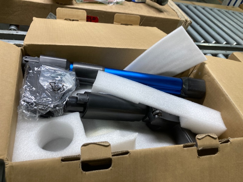 Photo 1 of FABULETTA Cordless Vacuum Cleaner with LED Display, Brushless Motor, Max 50 Mins Runtime with Detachable Battery, 6 in 1 Lightweight Stick Vacuum Cleaner for Home Hard Floor and Pet Hair (Red)