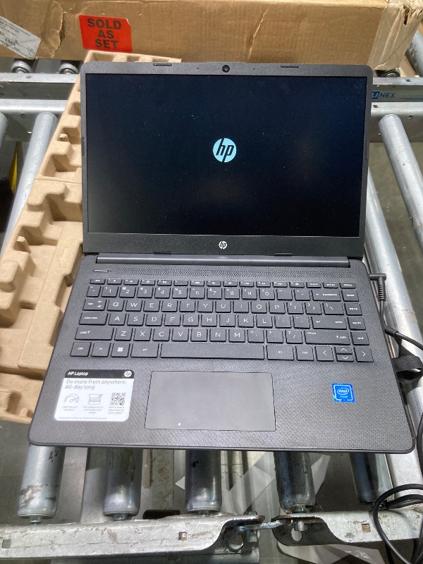 Photo 5 of **PASSWORD LOCKED (UNKNOWN)** HP Stream 14" HD Lightweight Laptop, Intel Celeron N4120, 16GB RAM, 224GB Storage(64GB eMMC + 160GB Docking Station), Intel UHD Graphics, HD Webcam, 1 Year Office 365, WiFi, Bluetooth, Win 11s, Black