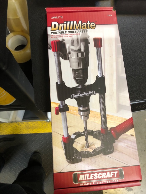 Photo 2 of Milescraft DrillMate Portable Drill Guide 1 pk