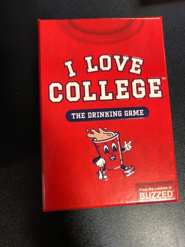 Photo 2 of WHAT DO YOU MEME? I Love College - Drinking Games for College Students by Buzzed Medium