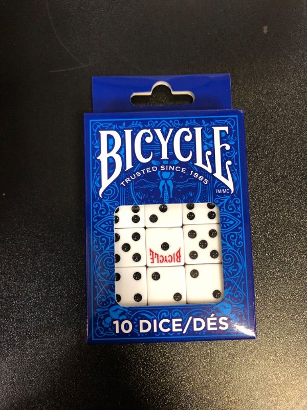 Photo 2 of Bicycle 10 Count Dice
