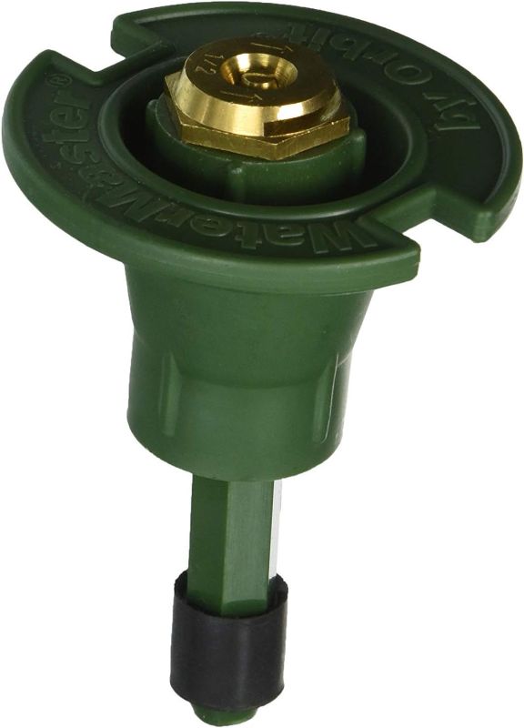 Photo 1 of 3 Orbit 54028 Plastic Pop-up Sprinkler Head with Brass Nozzle 1/2 Radius
