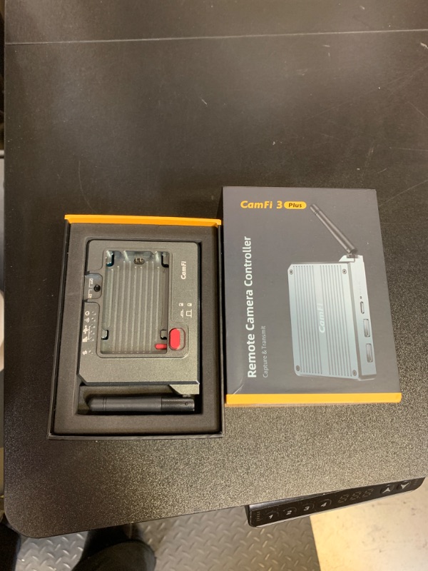 Photo 1 of CamFi 3 Plus DSLR Wireless Camera Remote Controller, WiFi and 4G High Speed Capture and Transmit Aperture, Shutter, ISO, Live View,Focus Stacking, Support CP1 LR