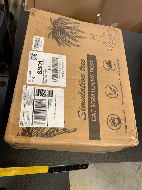 Photo 1 of Honcet 42" Tall Cat Scratching Post - Durable Cat Scratching Posts for Indoor Cats, Ideal for Large Cats, Ensures Long-Lasting Cat Satisfaction