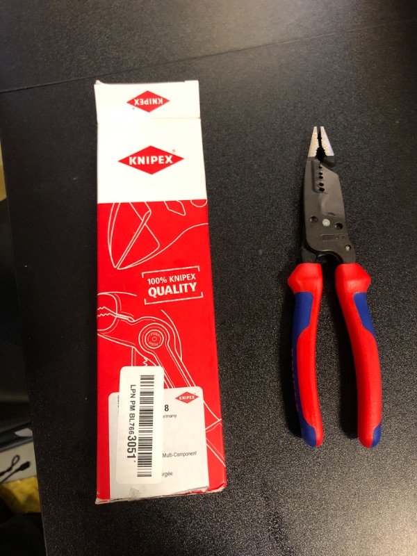 Photo 2 of KNIPEX Tools 13 72 8 Forged Wire Stripper