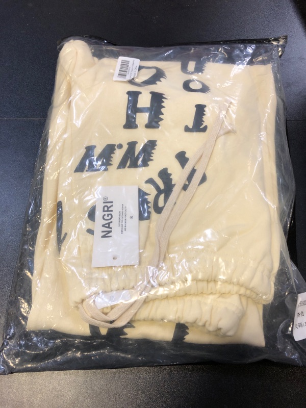 Photo 1 of HOLY KY Trousers Creative Text Printing Sports Outdoor Retro Casual Pants
