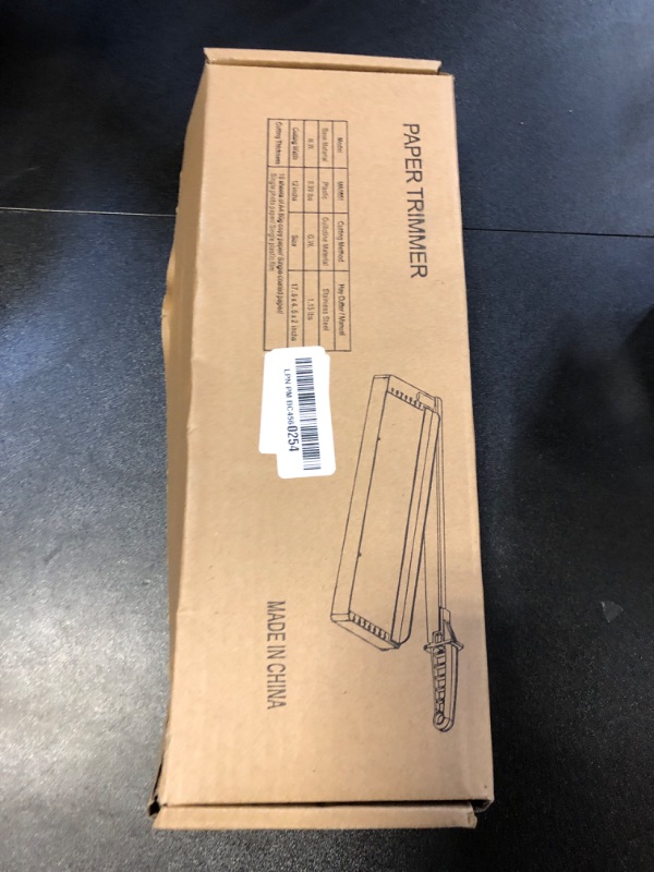 Photo 1 of MAKEASY Paper Cutter 12 Inch, Guillotine Paper Cutter with 8 Sheet Capacity, Heavy Duty Paper Cutter for Cardstock, Paper Trimmer for Crafting, Classroom and Office, Pink