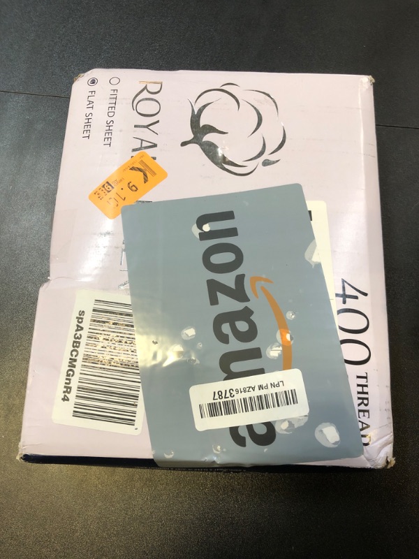 Photo 1 of 400 Thread Count 100% American Grown Cotton Flat Sheet - Cooling Sheets - King Sheets - Luxury Sateen Weave - King Flat Sheet Sold Separately - Super Soft Green Flat Sheet Only (King, Florentine Sage)