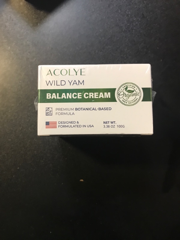 Photo 1 of acolye wild  yam balance cream 