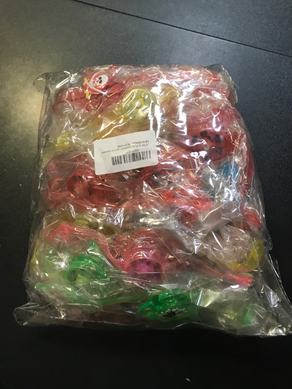 Photo 1 of JoFAN 24 Pack Halloween LED Fidget Spinner Bracelets Light Up Toys for Kids Boys Girls Halloween Party Favors Halloween Treat Bags Gifts