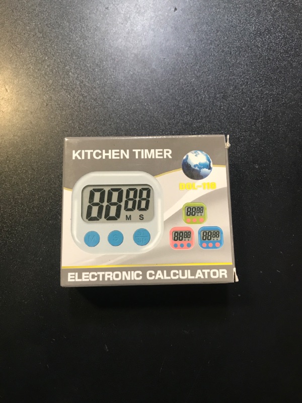 Photo 1 of Ownlan Magnetic Digital Classroom Timer for Kids, Large Display, White