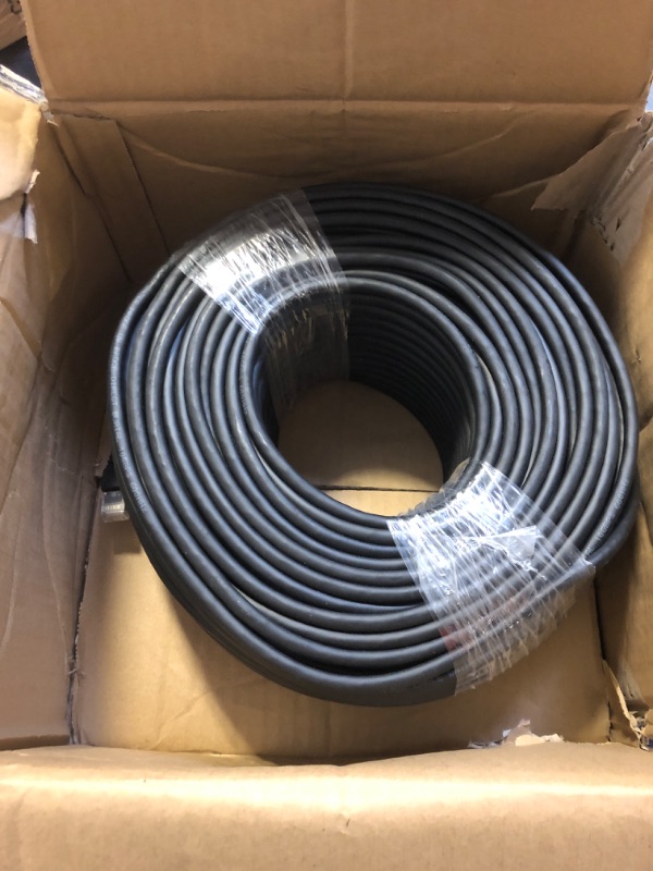 Photo 2 of Long Ethernet Cable 300ft,Cat 7 3Ft 15Ft 25Ft 50Ft 100Ft 125Ft 150Ft 175Ft 200Ft 225Ft 300Ft 330Ft 400Ft, Heavy Duty Shielded Grounded UV Resistant Waterproof Buried-able Network Cord, Indoor&Outdoor