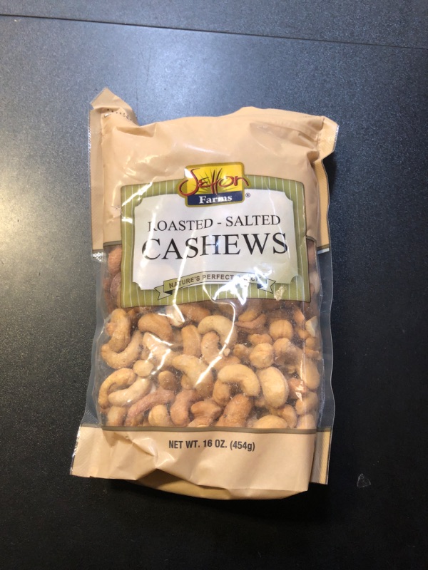 Photo 2 of Cashews Roasted Salted 1 Lb. Bag, Kosher 07/28/2025---