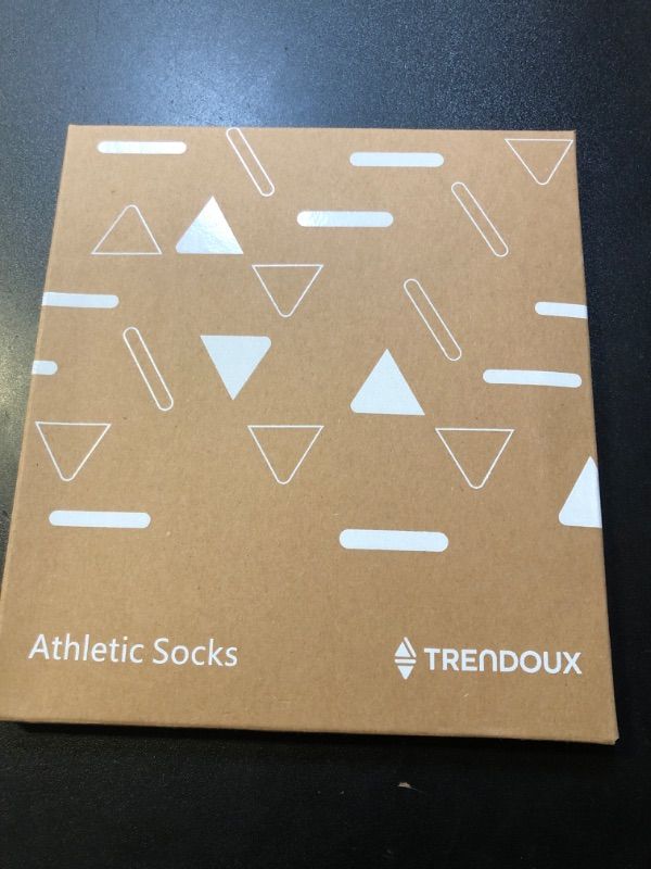 Photo 2 of TRENDOUX Compression Running Socks for Women: Men Athletic Cushioned Crew Socks   Breathable Moisture Wicking 1Pairs