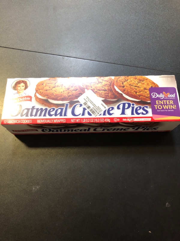 Photo 2 of Little Debbie Oatmeal Crème Pies 11/17/2024--