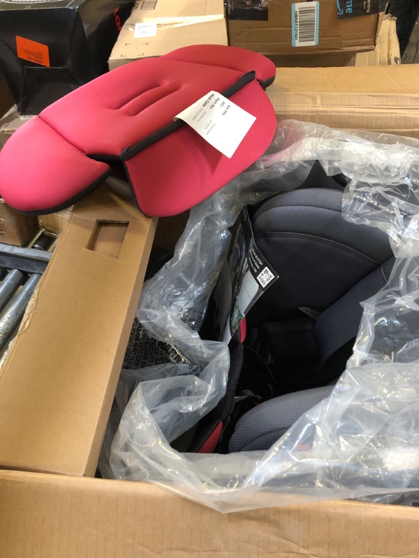 Photo 2 of Evenflo Revolve360 Extend Rotational All-in-One Convertible Car Seat with Quick Clean Cover, 360° Rotation, Rear-Facing Up to 50 Lbs, Rowe Pink