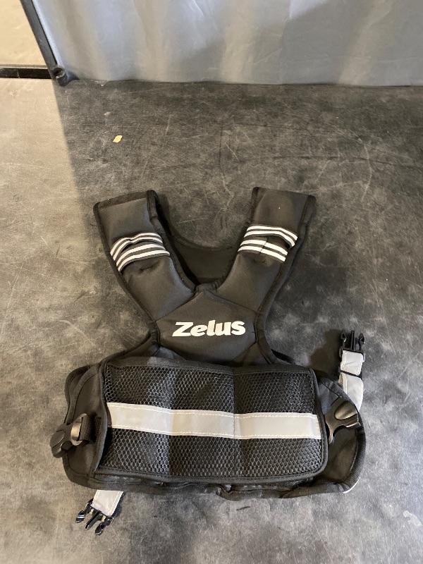 Photo 1 of ZELUS Weighted Vest for Men and Women | 4-10lb/11-20lb/20-32lb Vest with 6 Ironsand Weights for Home Workouts | Adjustable Body Weight Vest Exercise Set for Cardio and Strength Training
