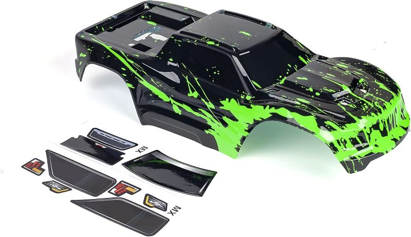 Photo 1 of Custom Body Muddy Green Style Compatible for V1 Traxxas Maxx 1/10 4X4 4WD Truck Shell Cover(Truck not Included) MX-MG-01
