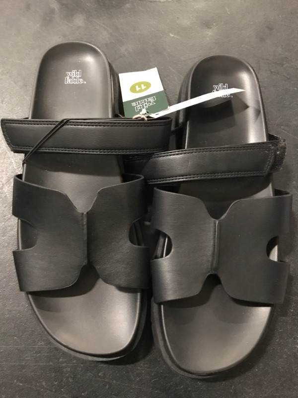 Photo 2 of size 11 Women's Hayley Slide Sandals - Wild Fable™ Black