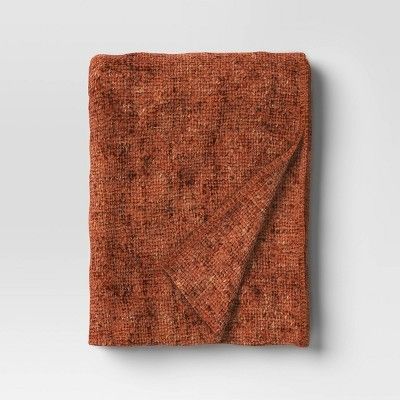 Photo 1 of Threshold 60x50" Marled Boucle Textured Wool Cozy Throw Blanket