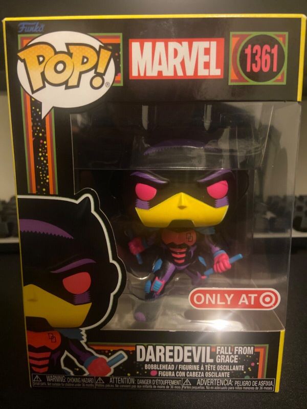 Photo 1 of Funko POP! Marvel DAREDEVIL Fall from Grace #1361 Blacklight Vinyl