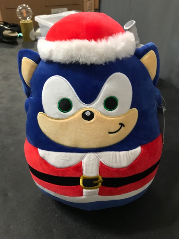 Photo 2 of Squishmallows Sonic Santa 12" Plush Limited Holiday Edition