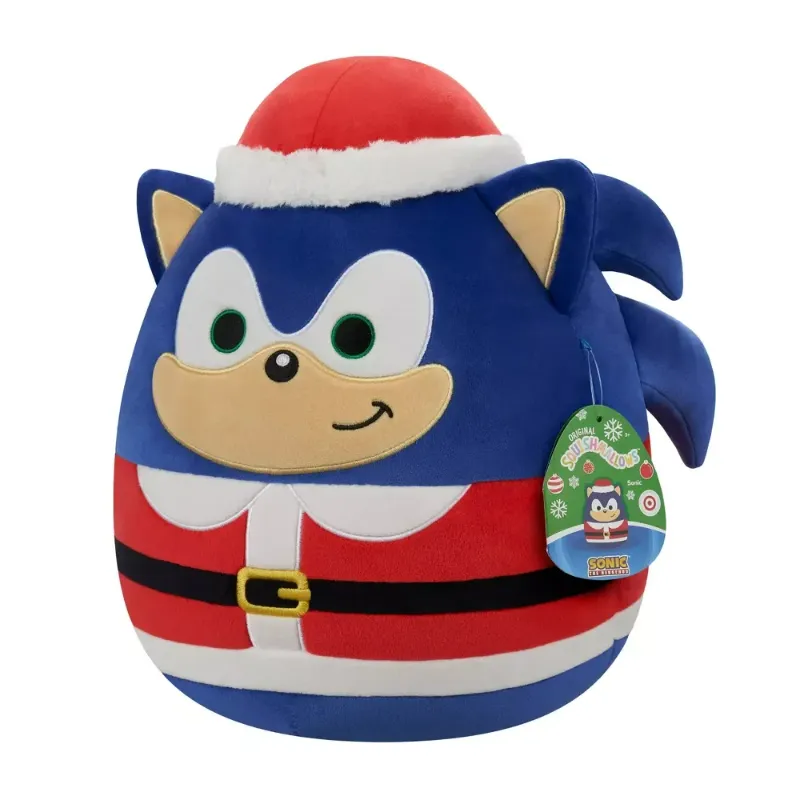 Photo 1 of Squishmallows Sonic Santa 12" Plush Limited Holiday Edition