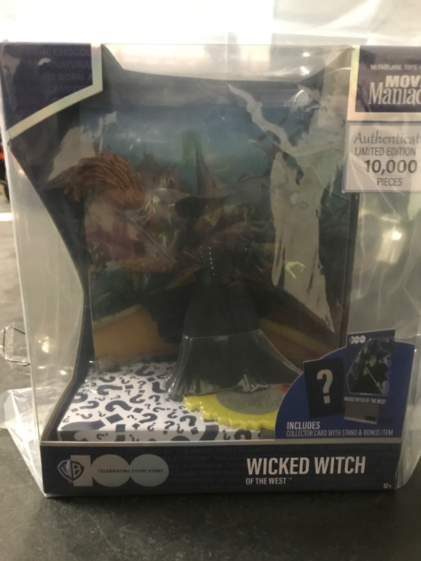 Photo 2 of McFarlane Toys Movie Maniacs Wicked Witch of the West Action Figure, 6"