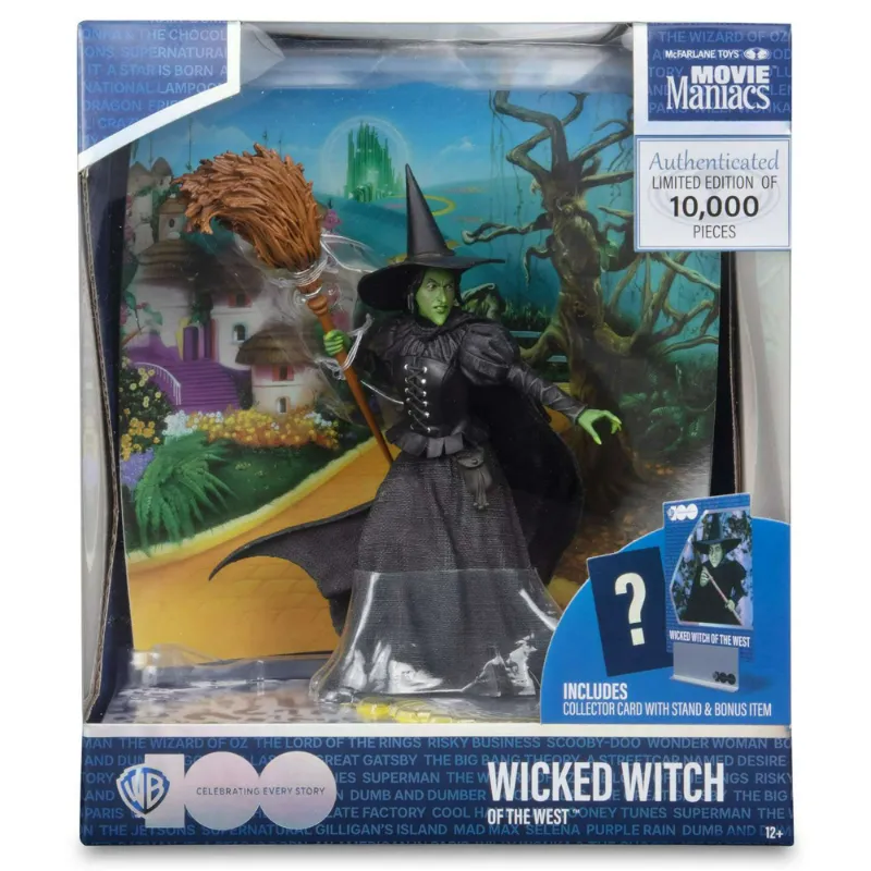 Photo 1 of McFarlane Toys Movie Maniacs Wicked Witch of the West Action Figure, 6"