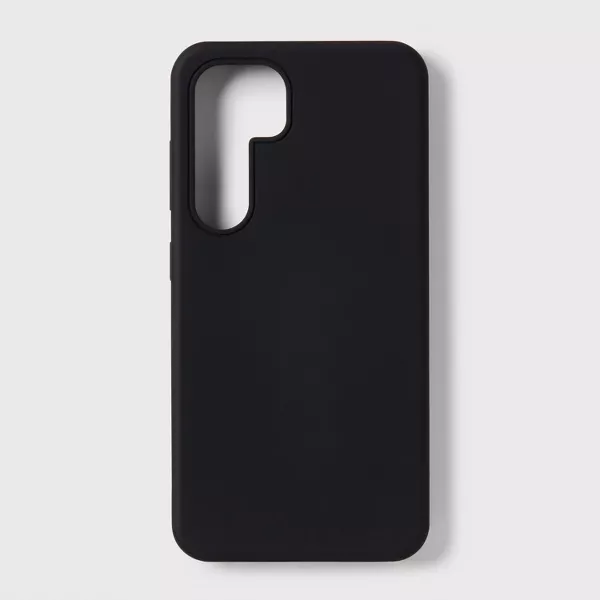 Photo 1 of Samsung Galaxy S24 Silicone Phone Case - heyday™ Black