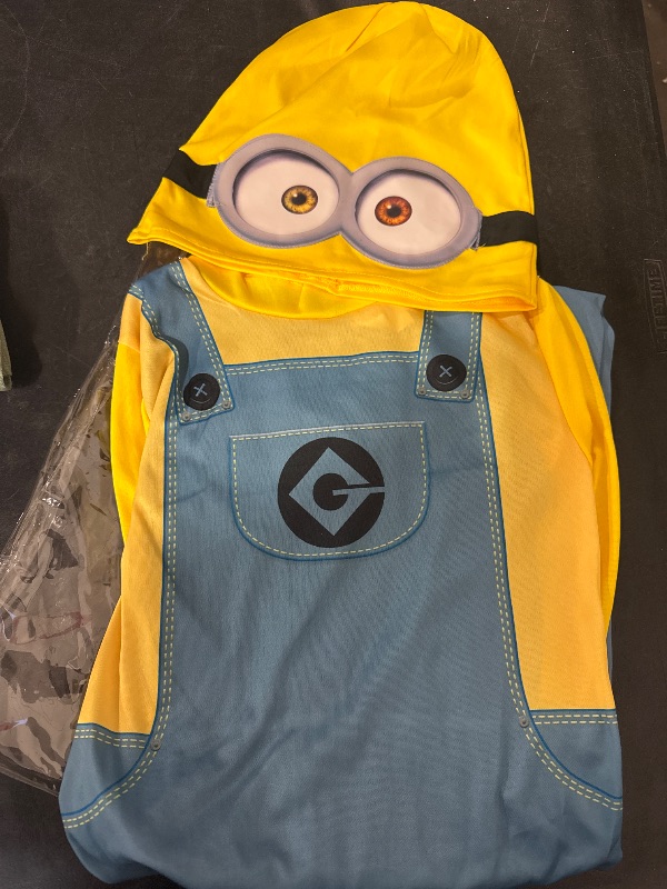 Photo 3 of size large Kids' Despicable Me 2 Minions Bob Halloween Costume 
