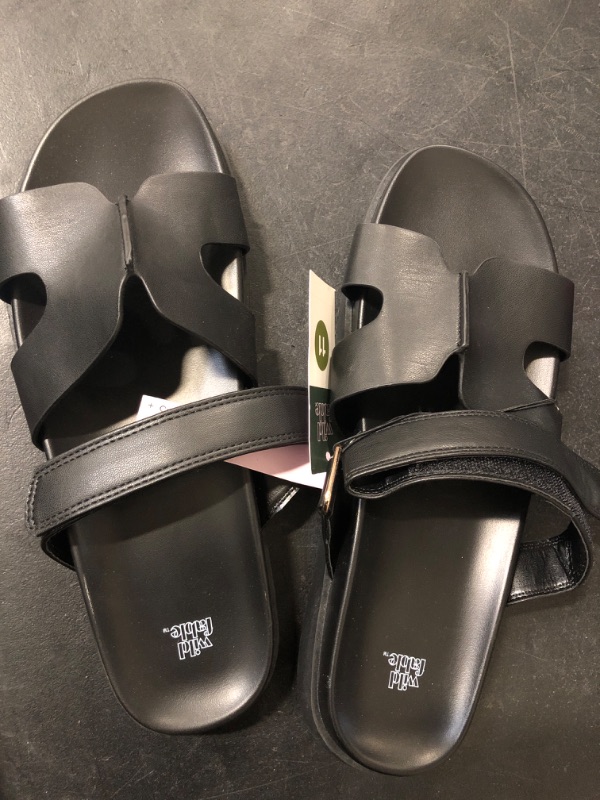 Photo 2 of size 11 Women's Hayley Slide Sandals - Wild Fable™ Black 
