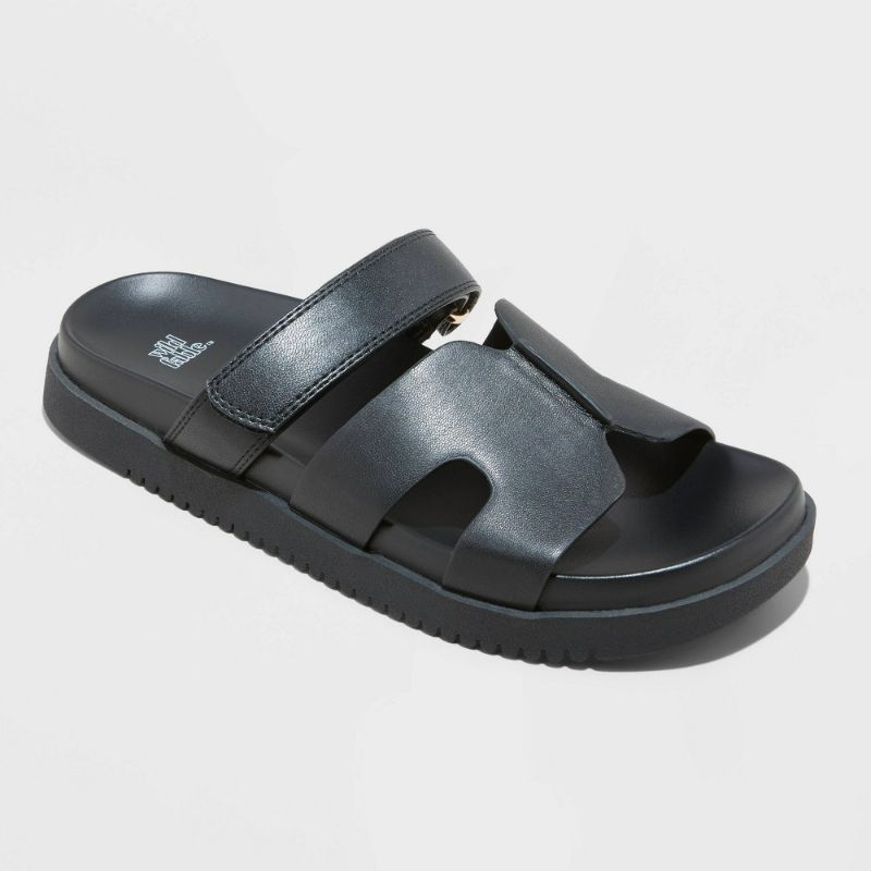 Photo 1 of Women's Hayley Slide Sandals - Wild Fable™ Black 8.5
