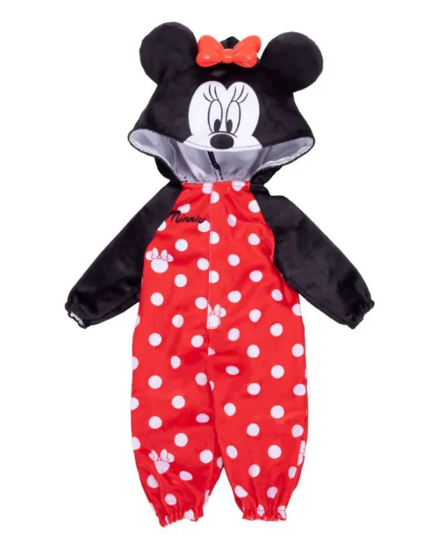 Photo 1 of For doll Disney ILY 4ever One Piece Pajama Set Hoodie 18" Doll Minnie Mouse New W Box
