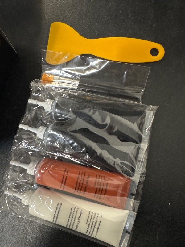 Photo 1 of SEISSO Vinyl and Leather Repair Kit for Furniture, Sofa, Jacket, Couches, Car Seats and Purse. Easy Instructions to Match Any Color, Restore Any Material, Bonded, Italian, Pleather, Genuine

