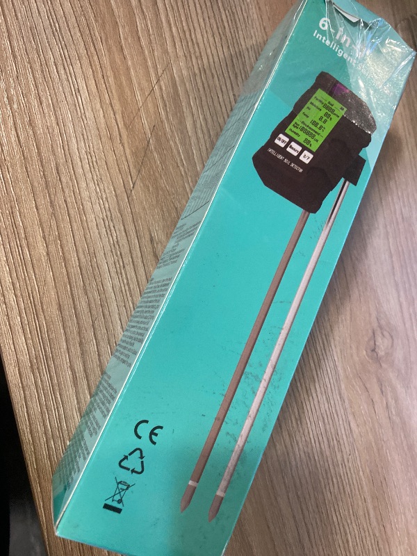 Photo 1 of 6 in 1 Soil Detector Soil Tester pH Temperature Humidity Sunlight Air Moisture Nutrient Fertility Meter Gardening Tool (Soil Tester)
