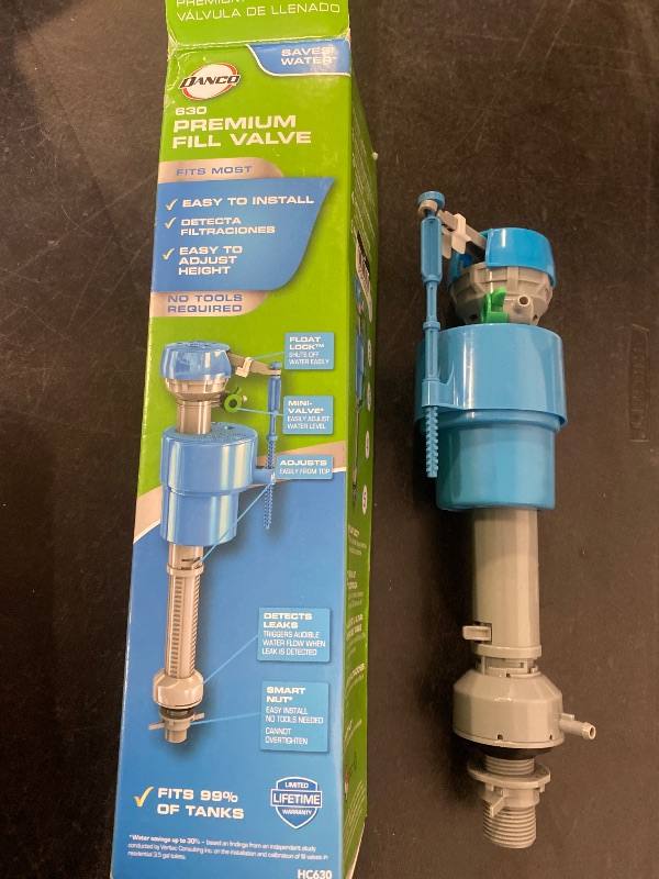 Photo 1 of Next by Danco HydroRight Water-Saving Toilet Repair Kit with Dual Flush Valve with Handle (HYR451T)
