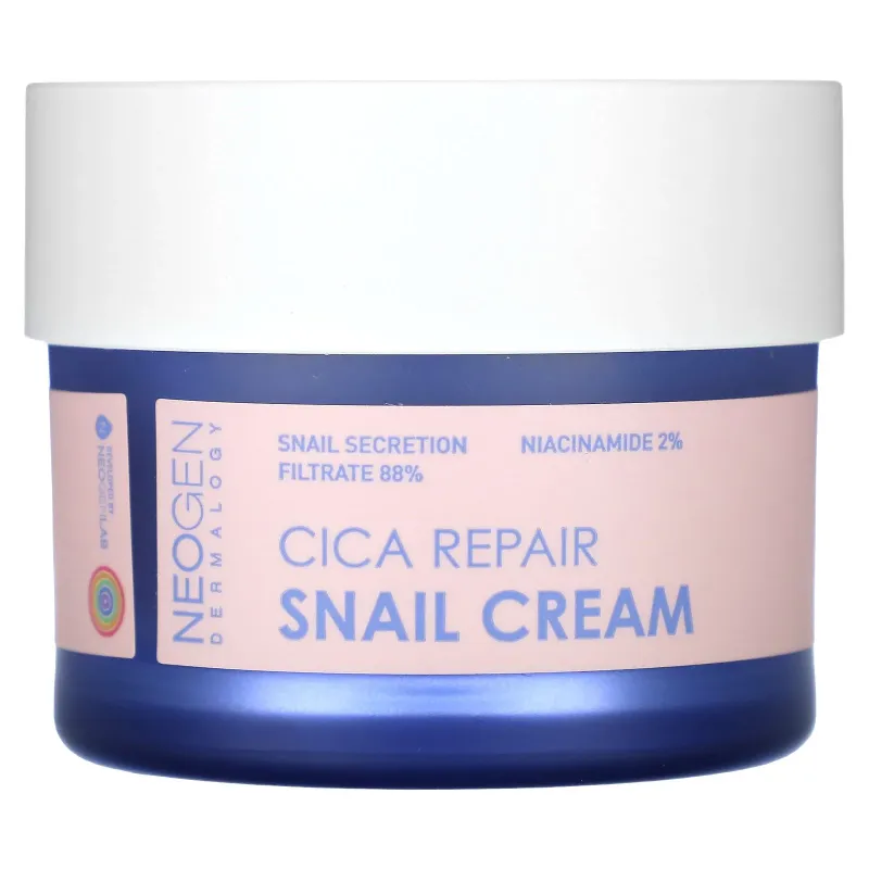 Photo 1 of NEOGEN CICA REPAIR SNAIL Line Excellent recovery and soothing effects from CICA PURE COMPELX restores healthy-looking firm skin (Cream)