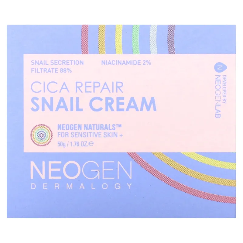 Photo 1 of NEOGEN CICA REPAIR SNAIL Line Excellent recovery and soothing effects from CICA PURE COMPELX restores healthy-looking firm skin (Cream)