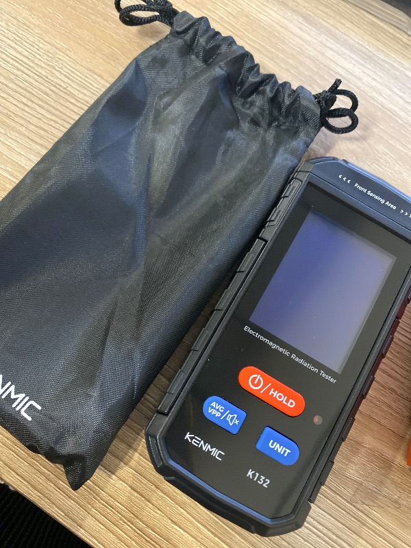 Photo 1 of EMF Meter - Rechargeable Handheld Electromagnetic Field Detector with Digital LCD - Ideal for Home, Office, Outdoors, and Ghost Hunting
