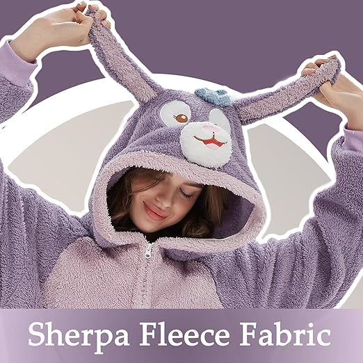 Photo 1 of 5y kids Onesie Pajamas Sherpa Animal One Piece Cosplay 