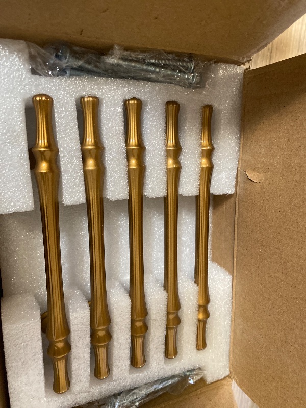 Photo 1 of HAILINDA 10 Pack Brass Cabinet pulls Cabinet Handles 
