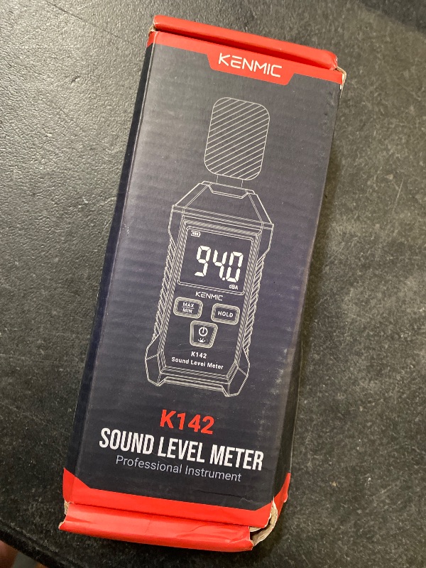 Photo 1 of Digital Decibel Meter - Portable SPL Meter with Backlit LCD Display (35-130dB(A) Range) - MAX/MIN Data Hold - Noisemeter - Digital dB Reader Meter for Home, Classroom, Workshop, and Office Use
