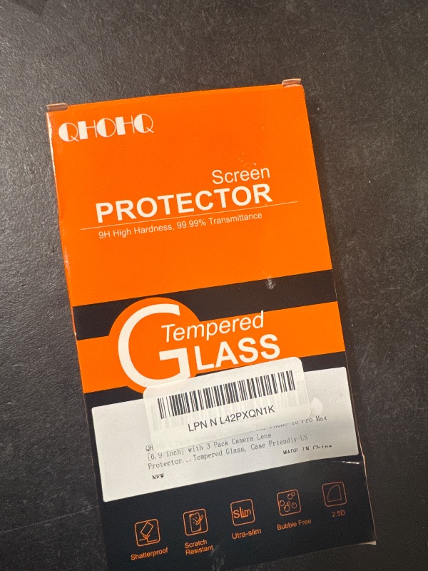 Photo 1 of Ailun 3 Pack Screen Protector for iPhone 16 Pro Max [6.9 inch] + 3 Pack Camera Lens Protector with Installation Frame,Sensor Protection,Dynamic Island Compatible,Case Friendly Tempered Glass Film
