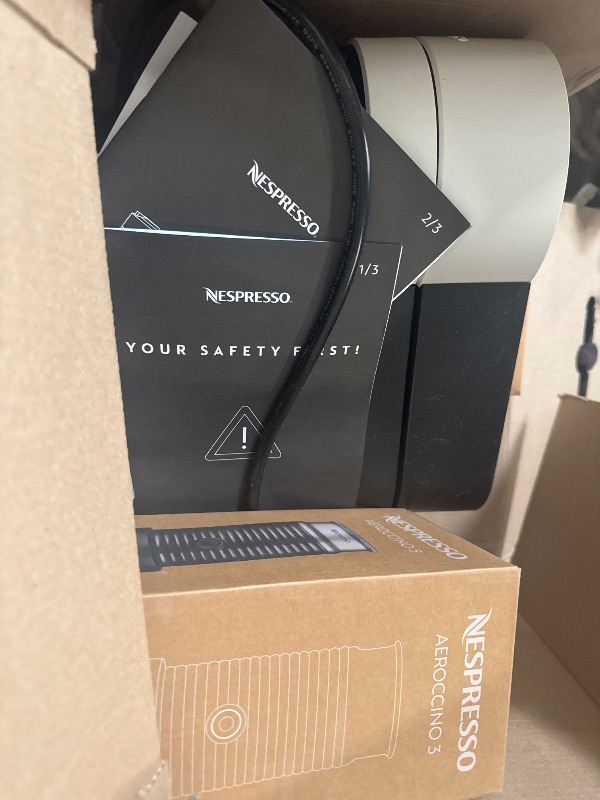 Photo 1 of Vertuo Next Light Gray & Aeroccino3 Milk Frother
