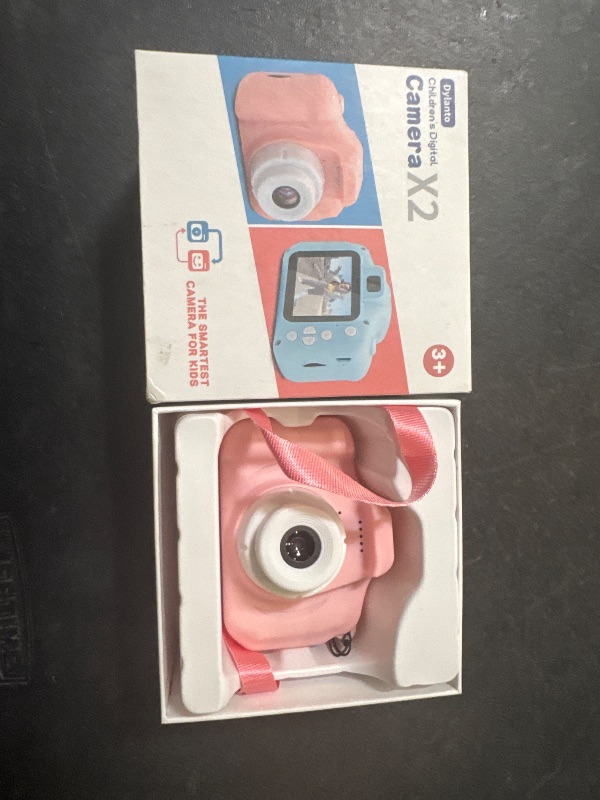 Photo 1 of Kids Digital Camera, Toddler Camera, Kid Camera with 2 Inch Screen and 32Gb SD Card, Camera for Kids, Toys for Over 6 Year Old Girls, Birthday Gift Christmas Toy for 6 7 8 Children by Nidoot(Pink)
