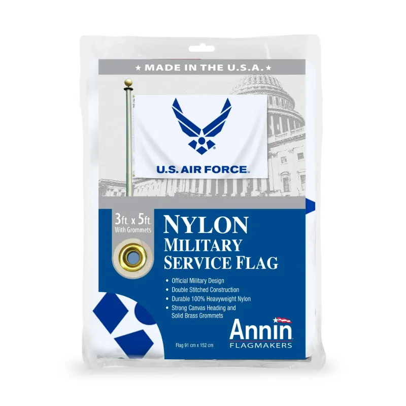Photo 1 of Annin Flagmakers Air Force Wings Flag 3x5 ft. Nylon SolarGuard Nyl-Glo, Officially Licensed Manufacturer
